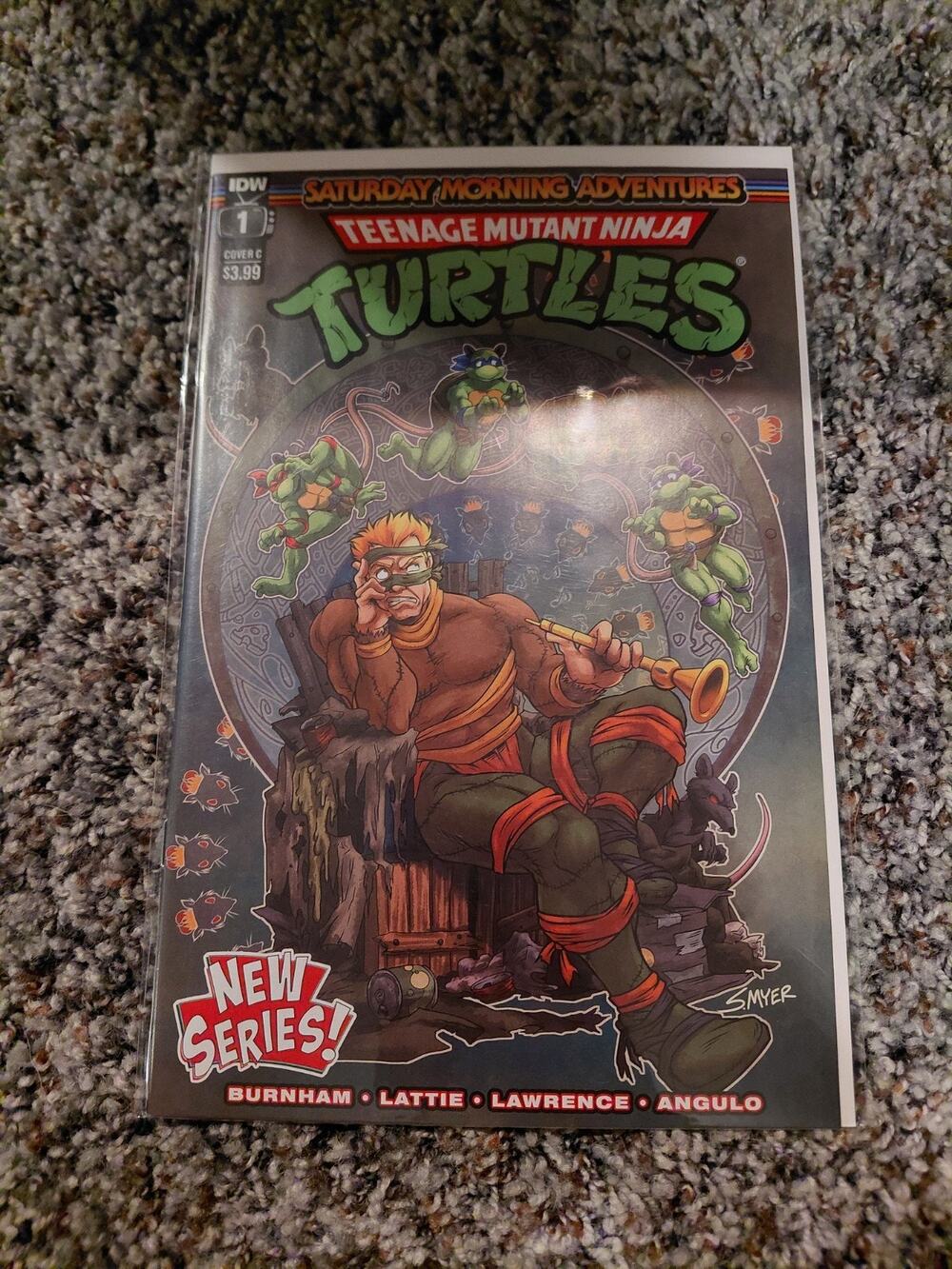 Teenage Mutant Ninja Turtles: Saturday Morning Adventures IDW -1